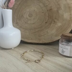 Bracelet Malya  L’Essence de la Simplicité en Acier Inoxydable Fait Main